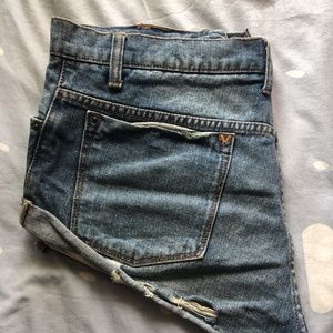 RVCA Denim cutoffs